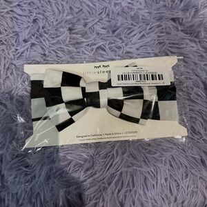 Little Sleepies Headband Black and White